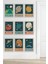 Güneş Sistemi Gezegenler 10'lu Retro Vintage 18X27 Mdf Ahşap Poster Tablo 1