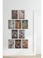 Çiçek ve Kelebek Temalı 10'lu Retro Vintage 18X27 Mdf Ahşap Poster Tablo 1