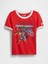 Erkek Bebek Kırmızı Marvel Baskılı T-Shirt 1
