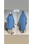 Tam Boy Sandy Sufle Khimar Hijab Eşarp Indigo 1