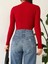 Kadın Uzun Kollu Yumuşak Dokulu Esnek Triko Crop Body 3