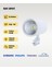 40W Döküm Kasa Beyaz Ray Spot 4000K (Gün Işığı) - Titreşim Yapmaz 1