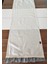 Naturel Organik Yumuşak Keten Fırfırlı Runner 47X120 cm 2