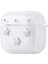 Apple Airpods 4 Lopard Airbag 44 Airbag Tasarımlı Simli Şeffaf Kutup Kılıf 2
