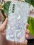 Samsung Galaxy A30S - A50 Kılıf Parlak Hologramlı Kelebek Desenli Darbe Emici Kamera Korumalı Renkli Silikon 2