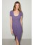 Phuket Slim Fit Mor Elbise 2