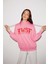 Obny Oversize Pembe Sweatshirt 1