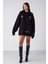 Celestına Relaxed Oversize Siyah Sweatshirt 2