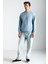 Clınt Erkek Cep Detaylı Mavi Sweatshirt 1