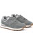102 19253-G Deri Koyu Gri Kadın Sneaker 2