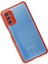 Newface Samsung Galaxy M52 5g Kılıf Miami Şeffaf Silikon - Kırmızı 2