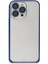Iphone 15 Pro Metal Bumper Mat Kapak - Lacivert Zrnet 2