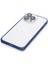 Iphone 15 Pro Metal Bumper Mat Kapak - Lacivert Zrnet 5