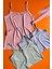 Elytra 5'li Ç. Yeşil, Ten, Beyaz, Mavi, Pembe Modal Kumaş, Nefes Alan, Askılı Kadın Atlet 66E02 4