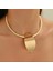 Oval Plak Adetay Choker Kolye 5