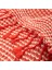 Baklan Waffle Pamuk Pamuklu Peştamal 90X170 cm Kırmızı - Pembe 4