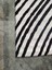 Modern Zarif Dokuma Kilim Siyah Beyaz 240*305 4