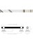 Çekme Kapı Kolu Füme Renk Kol 600MM 1 Adet (PH9630 0600 Bbn-Bbn-Bbn) 5