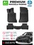 Mercedes C Serisi W204 3D Pro Havuzlu Paspas 2007-2014 A+ Kalite 1