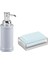 Bosphorus Homi Sivi Sabunluk ve Sabunluk 2 Li̇ Banyo Seti̇ 1