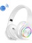 Kablosuz Kulaklık Bluetooth Mikrofonlu Kulaküstü Kulaklık LED Işıklı Katlanabilir 2