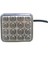 12V-24V ARKA SİS LAMBASI (ŞEFFAF-KIRMIZI) (16 LEDLİ) (78*68 MM) E9 2