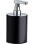 System Tezgah Üstü Sıvı Sabunluk 250 ml Siyah-Krom Renk 183X60X97 mm Siyah Tek Ebat BA2010 006 Al6- 1