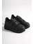 Valencıa Bağcıksız Cırt Cırtlı Ortopedik Taban Kadın Sneaker Spor Ayakkabı Cst - Siyah 4