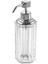 System Cyrstal Bath Accessory Soap Dispenser Transparent-Chrome 80 ml Gümüş Tek Ebat BA2048 006 C1- 1