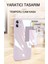 Newface iPhone 12 Pro Kılıf Glass Kapak - Mavi 4