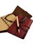 Ahşap Kutulu Kahve Deri Defter ve Metal Bakır Kalem - EMY4131-8130 2