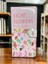 Flowers Temalı Yaldızlı Kapak Tasarımlı Mıknatıslı Süresiz Defter/ Ajanda 1