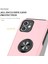 Newface iPhone 12 Kılıf Elit Yüzüklü Kapak - Pembe 4