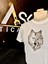 - Cotton Penye Unisex Kurt Baskılı 1
