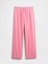 Kadın Açık Pembe Desenli Poplin Pijama Altı 2