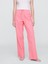 Kadın Açık Pembe Desenli Poplin Pijama Altı 3
