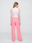 Kadın Açık Pembe Desenli Poplin Pijama Altı 4