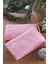 Soft | 2'li 50X90 cm El&yüz Havlu Seti Pembe 1
