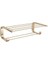 System Banyo Havlu Rafı Gold Renk 140X269X500 mm 1