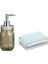 Bosphorus Homi Sivi Sabunluk ve Sabunluk 2 Li̇ Banyo Seti̇ 1