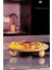 Misket Ayaklı Yuvarlak Pasta Börek Sunumluk Tablosu 27 x 6 cm 1
