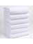Anilsan 6'lı Beyaz El Havlusu - 50X90 Cm, 225 GR,%100 Pamuk, Spa ve Otel Havlusu, Günlük Kullanıma 1