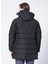 Carl Long Quilted Coat Otw Erkek Siyah Mont 22020156-02 4