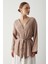 Vizon Çok Düğmeli Kimono 5