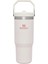 Kişiselleştirilebilir The Iceflow Flip Straw Pipetli Termos Bardak 0,89 Lt Açık Pembe 3