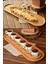 Dekoratif Oval Kahvaltı Dekoratif Doğal Kahvaltı Meze Sunum Tabağı 55 16 cm 1