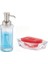 Bosphorus Homi Sivi Sabunluk ve Sabunluk 2 Li̇ Banyo Seti̇ 1