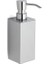 System Duvara Monte Sıvı Sabunluk Krom Renk 190X60X104 mm 1