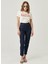Mom Fit Denim Yüksek Bel Jean Kot Pantolon 1