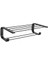 System Banyo Havlu Rafı Siyah Renk 140X269X500 mm 1